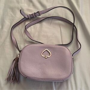 LIGHT PURPLE KATE SPADE CAMERA BAG